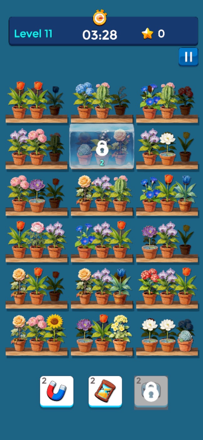 Blossom Rack: Flower Sort screenshot 3