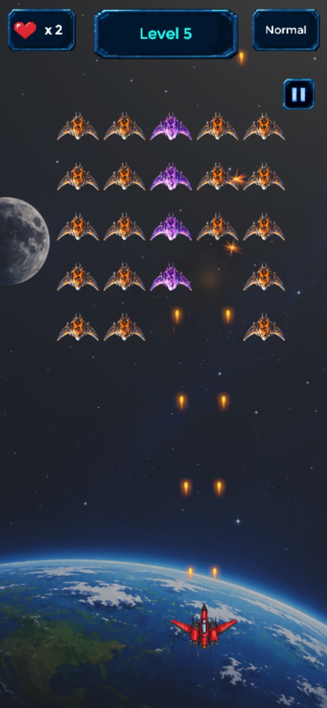 Galaxy Alien Space Attack screenshot 1