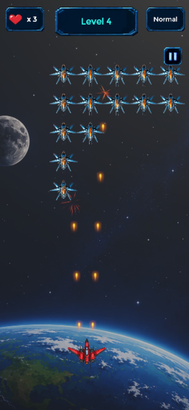 Galaxy Alien Space Attack screenshot 2