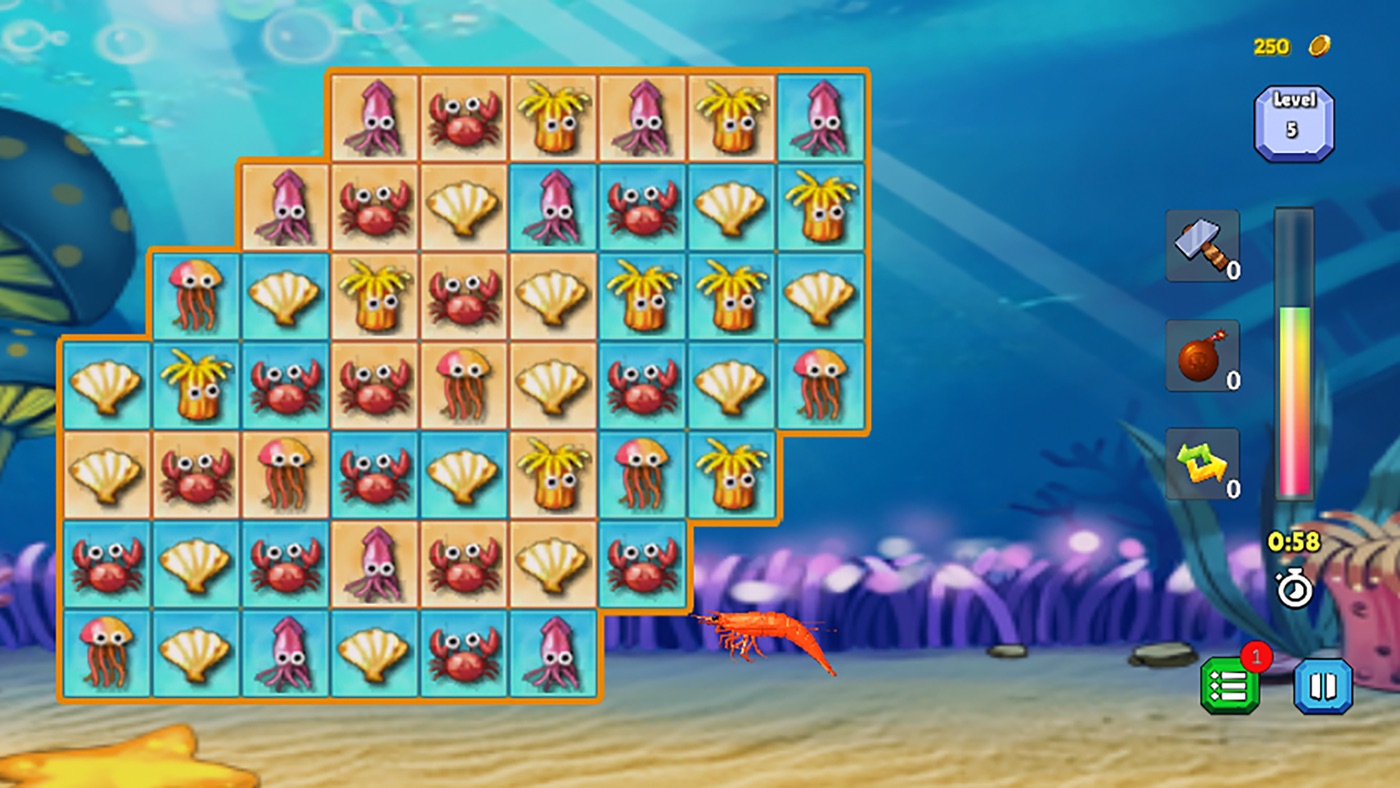 Sea Match3 - New Match 3 Games screenshot 1